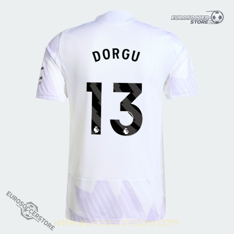 Manchester United 25-26 Away DORGU 13 Football Jersey (Player Edition)