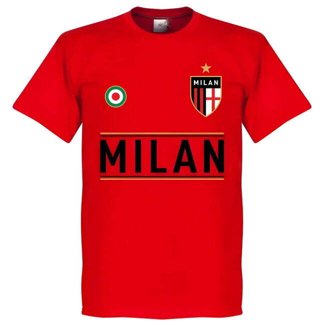 Professional AC Milan 2025-2026 T-Shirt Kit