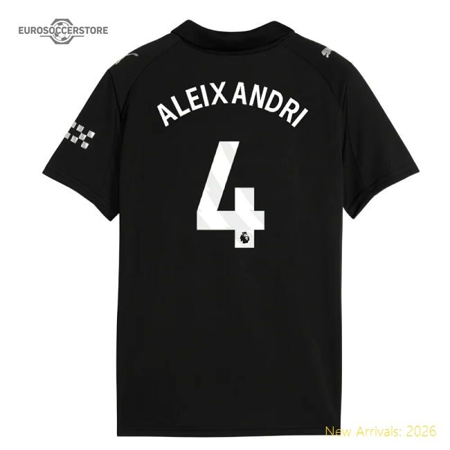 Authentic 2025-2026 Man City Away Mini Kit (aleixandri 4) - Premium