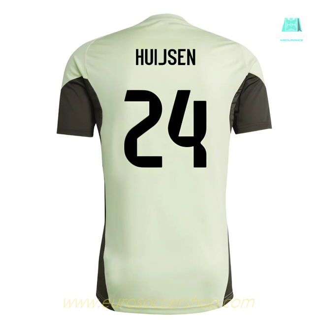 2025-2026 Real Madrid Training Jersey (Almost Lime) (Huijsen 24)
