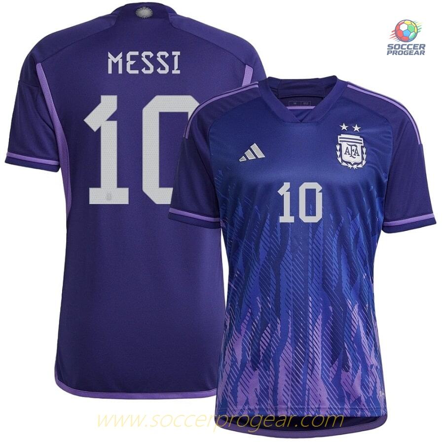 ARGENTINA Replica AWAY SHIRT WORLD CUP 2022 MESSI