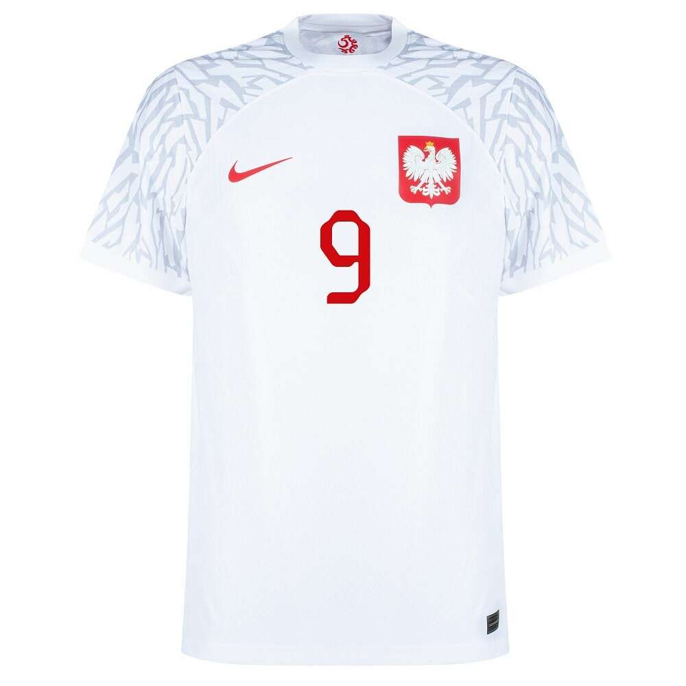 LEWANDOWSKI 2022 WORLD CUP POLAND HOME JERSEY