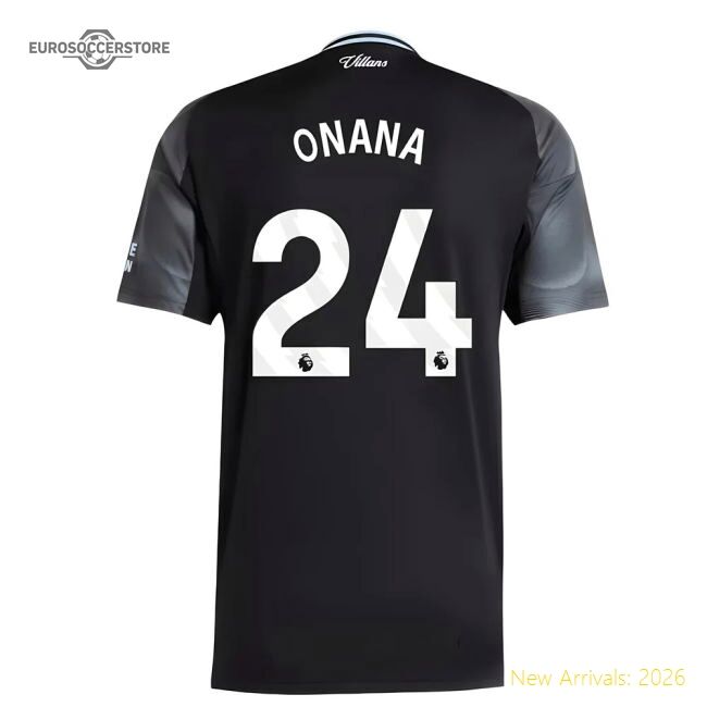 Premium 2025-2026 Aston Villa Away Shirt (onana 24) - Premium Quality
