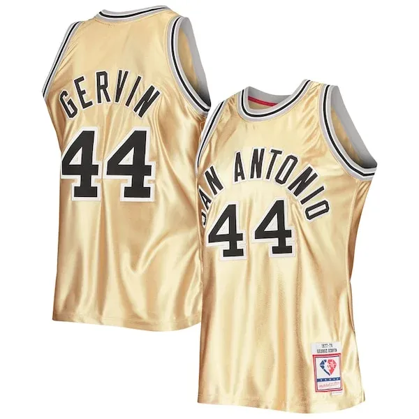 George Gervin SAS Swingman Jersey - high-quality stylish basketball