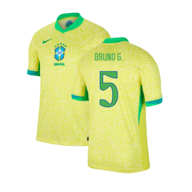 2024-2025 Home Shirt by Brazil