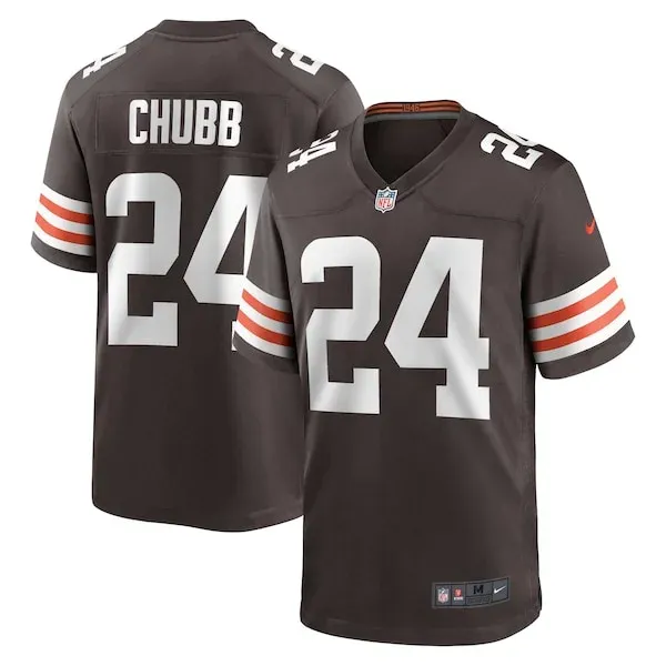 None Game NFL Jersey - Brown | High-Quality Football Apparel