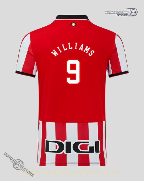WILLIAMS 9 Athletic Club Home Jersey for the 25-26 Season