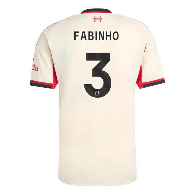 Women's 2025-2026 Liverpool Away Shirt (Fabinho 3)