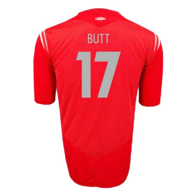 Authentic 2004-2005 England EURO Away Strip (Butt 17)