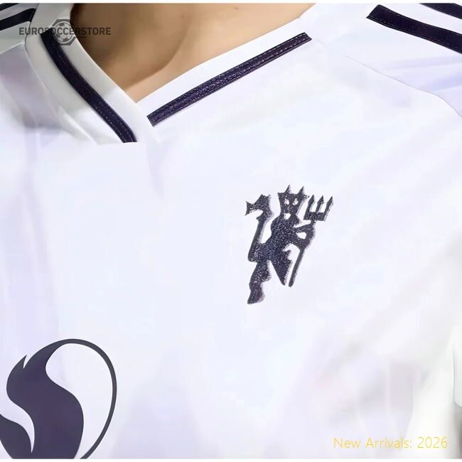 Official 2025-2026 Man Utd Away Shirt (womens) - Premium Quality