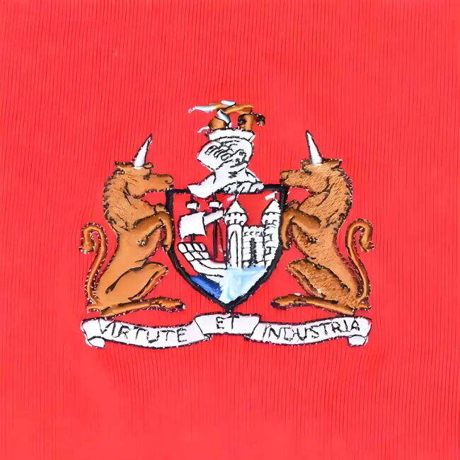 Verified Bristol City 1975-1976 Retro Football Shirt Breathable Fabric