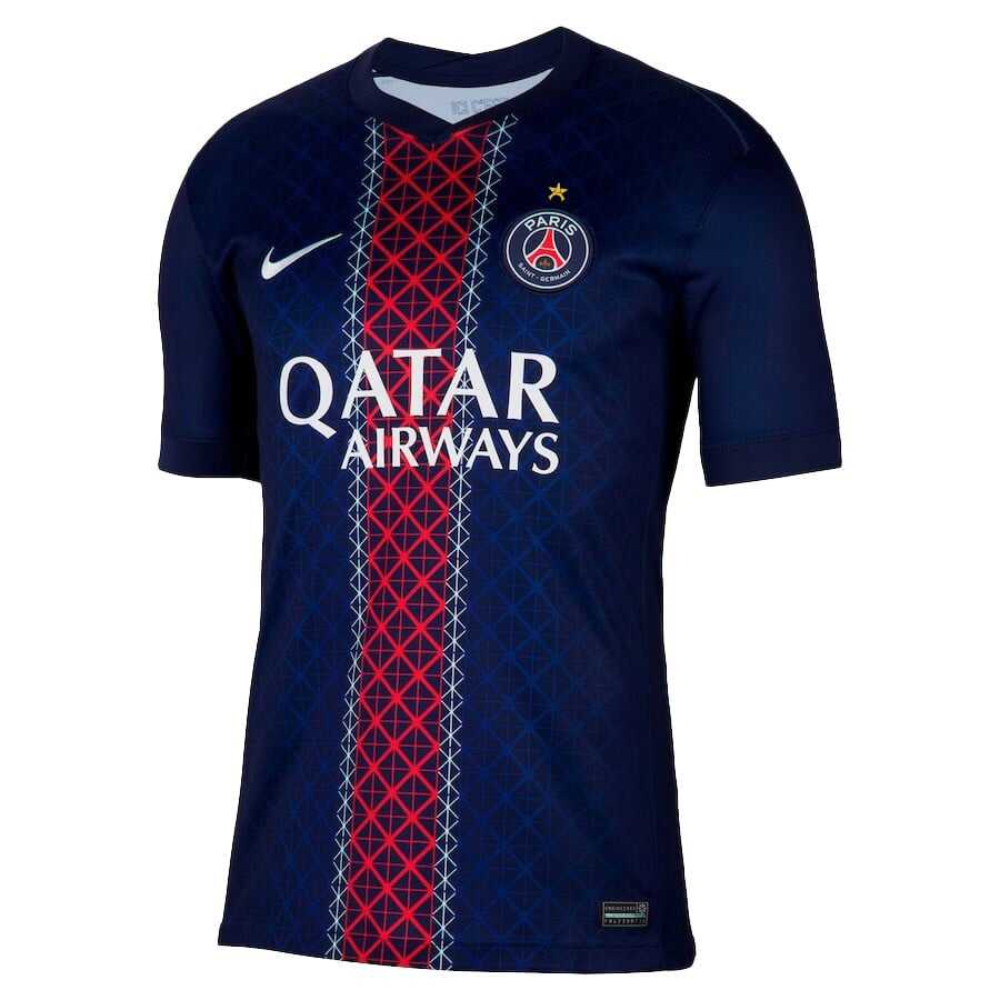 PSG Home Football Shirt Kids Edition Team Jersey 2025-2026 Season 1 Star