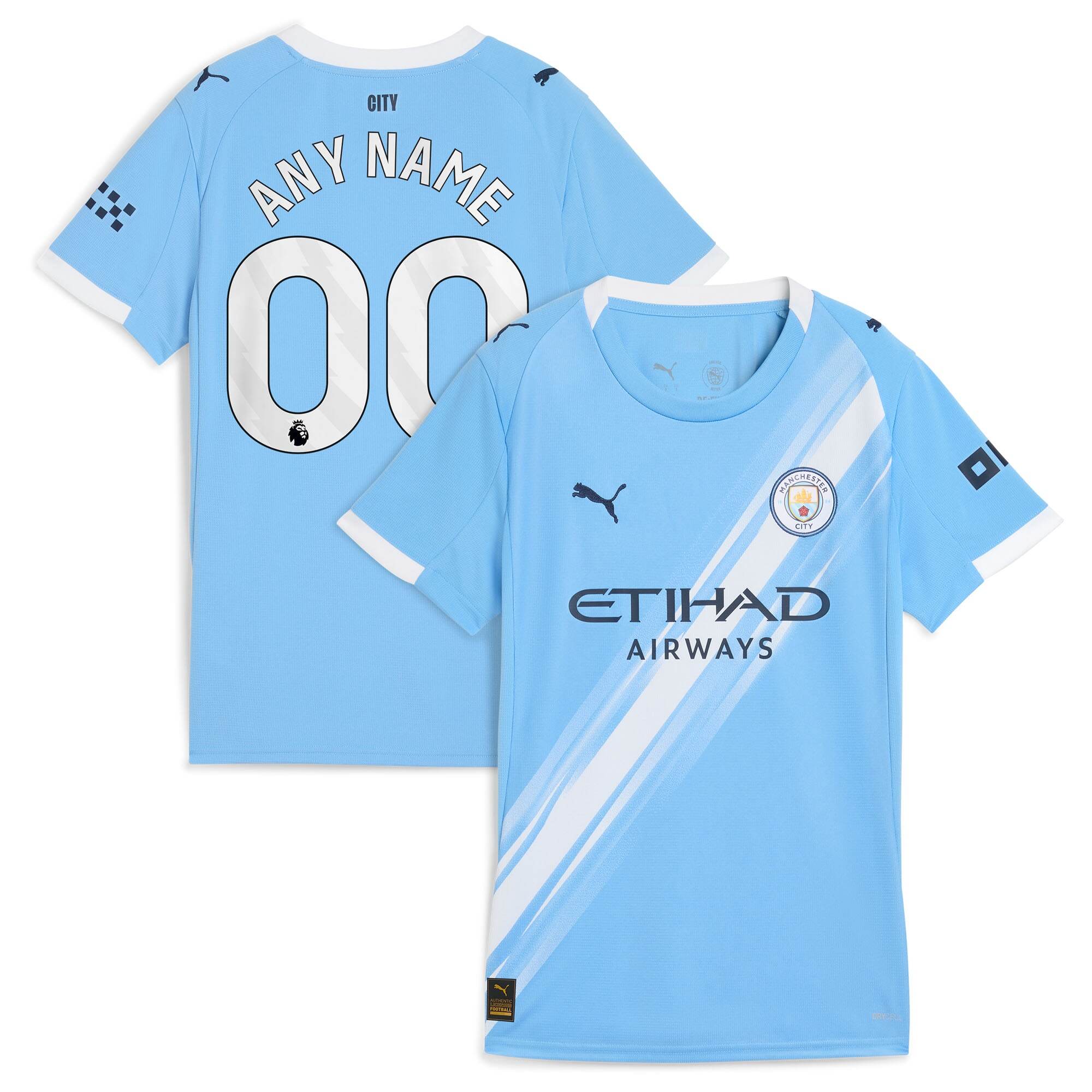 Man City Women's 2025 Official Replica Jersey - Team Jersey - Limited Edition