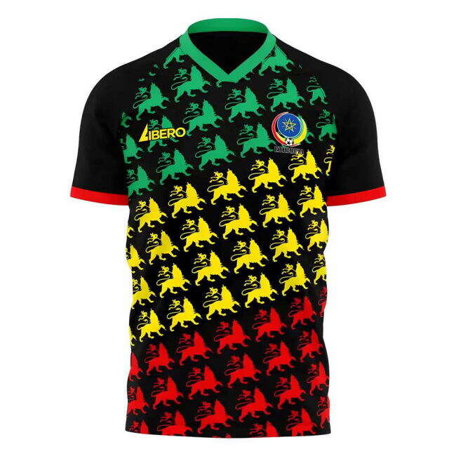 Ethiopia Soccer Team Sophisticated Away Game Jersey (Ethiopia 2025)