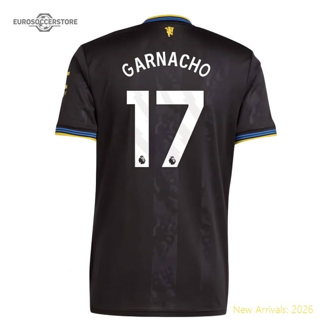 Premium 2025-2026 Manchester United Third Shirt (garnacho 17)