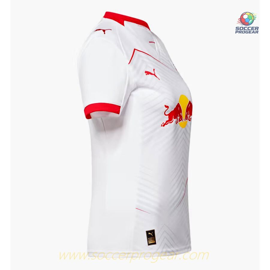 Red Bull Leipzig Home Soccer Team Shirt 2025-26 Edition Women
