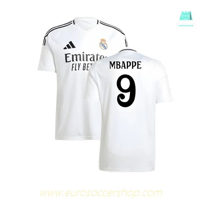 2024-2025 Real Madrid Home Shirt (Mbappe 9)