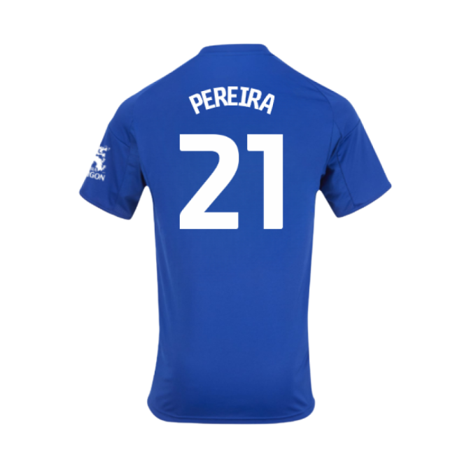 2025-2026 Leicester City Home Shirt (Pereira 21) - premium
