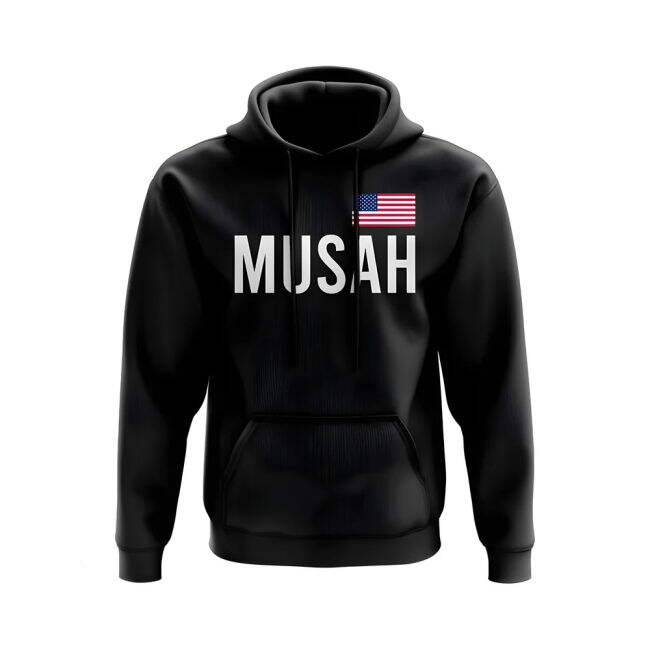 Yunus Musah USA Name Hoody (Black)