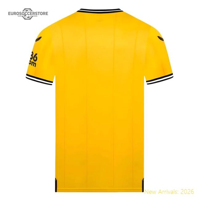 Official 2023-2024 Wolves Home Shirt - Premium Quality Baby Football
