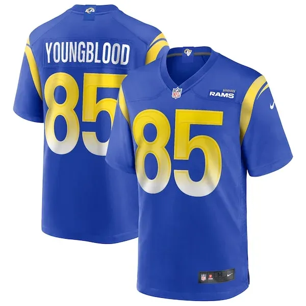 Performance Los Angeles Rams Game Jersey - Premium Royal NFL Fan Je...