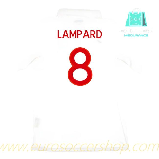 England International Home Shirt (Lampard 8)