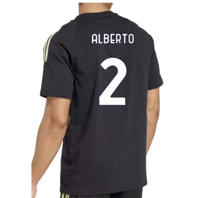 2025-2026 Juventus Training Tee (Black) (Alberto 2)