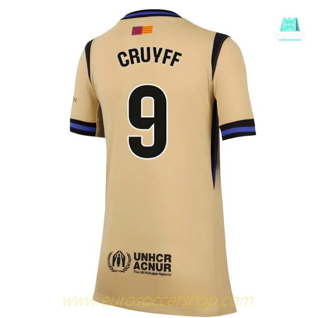 2025-2026 Barcelona Away Shirt (Kids) (Cruyff 9)