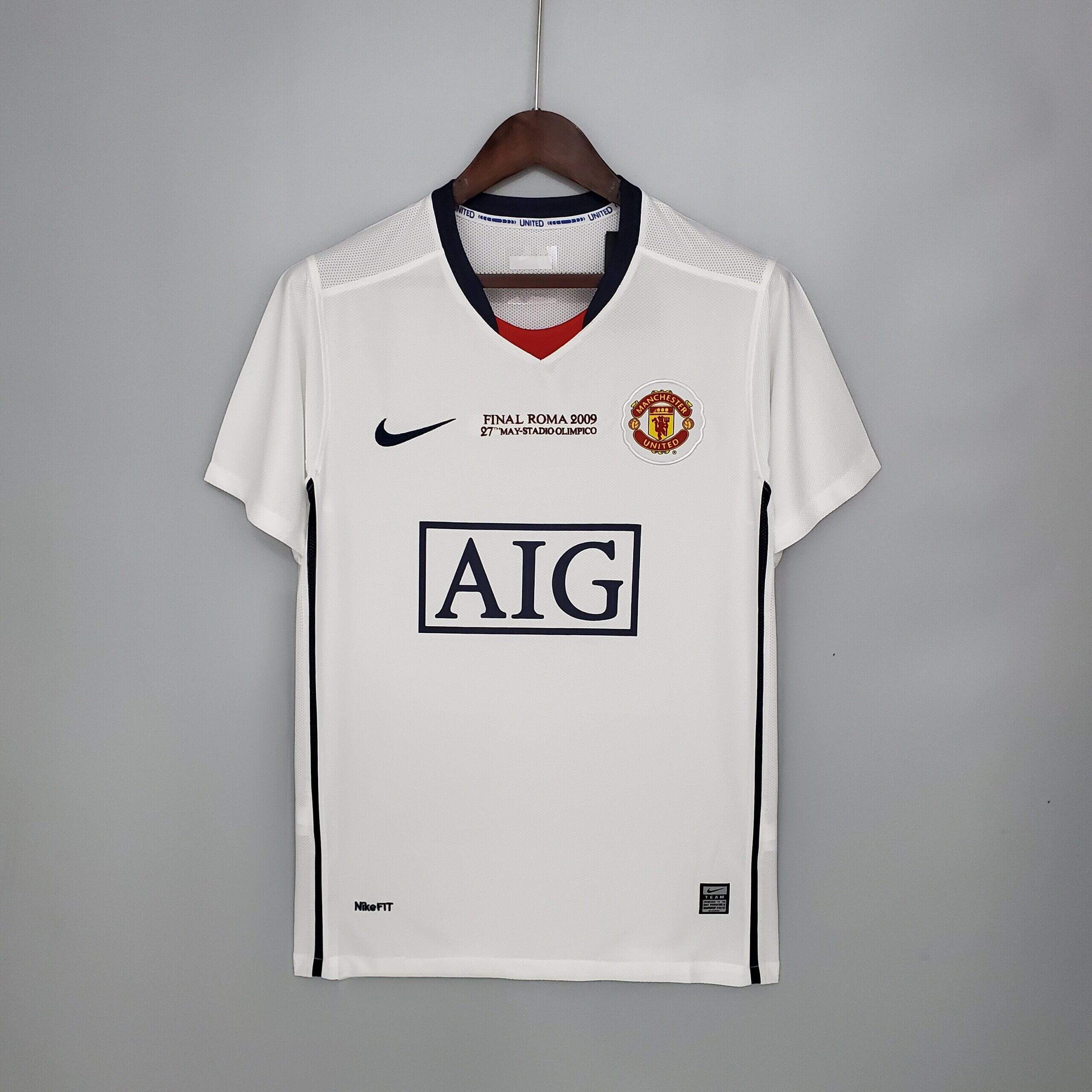 2008/09 Man United Champion League away kit