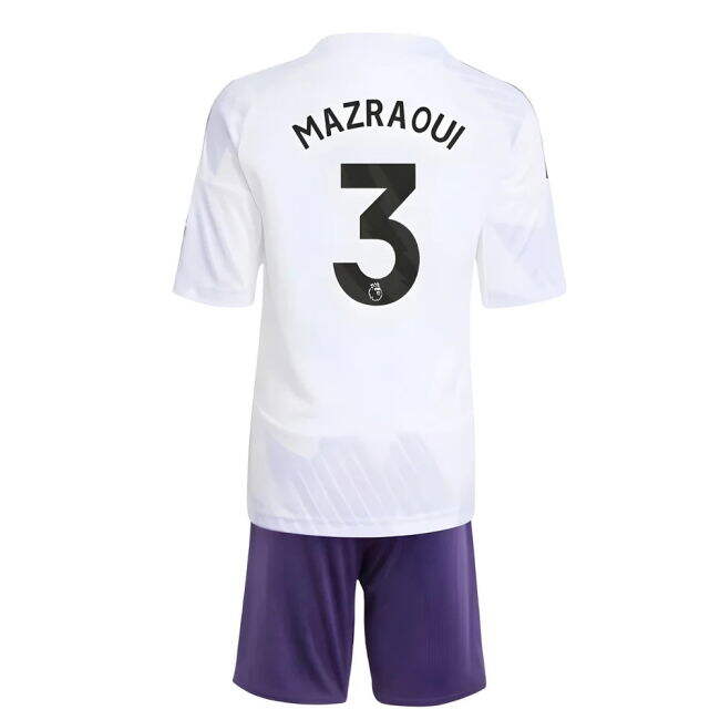2025-2026 Away Top-Tier - Limited Stock Quick-Dry Mazraoui 3 Adul#883