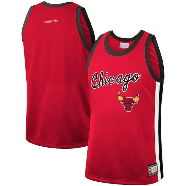 Chicago Bulls CHI Jersey - genuine authentic-jersey - Red basketball
