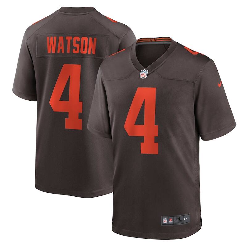 None Deshaun Watson Cleveland Browns Budget-Friendly Authentic Jersey