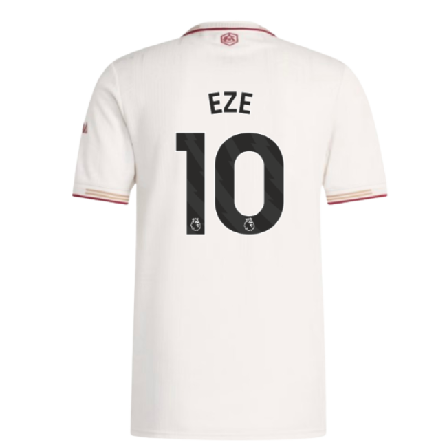 Arsenal Third Football Jersey 2025-20 - Eze #10 L S