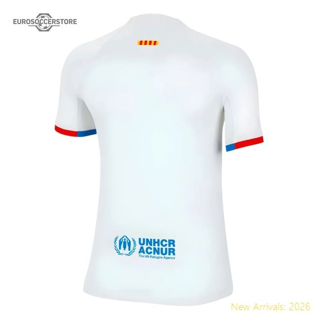 2023-2024 Barcelona Away Elite Jersey Performance Fabric