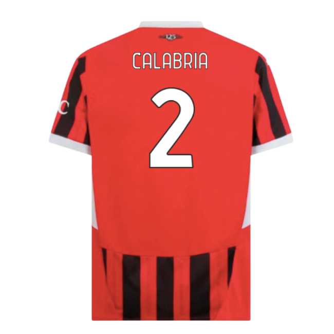 Calabria 2 Elite Style AC Milan Home Professional Jersey 2024-2025
