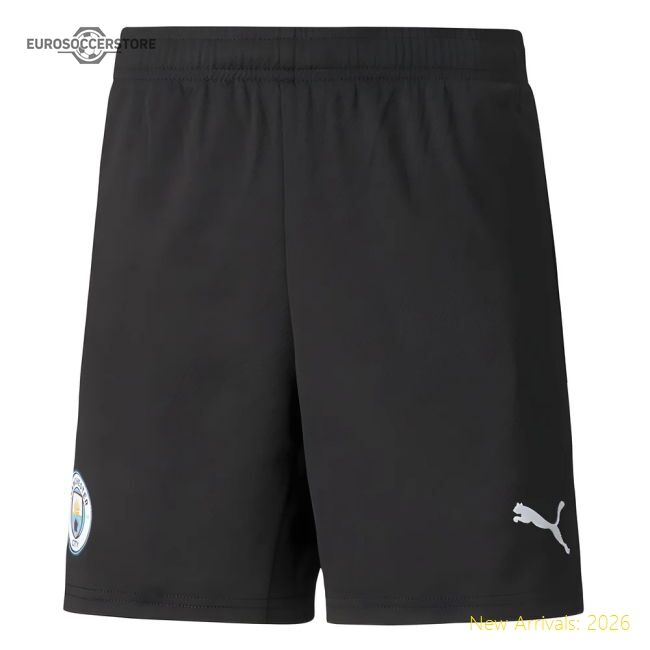 Authentic 2021-2022 Man City Goalkeeper Shorts (black) - Premium
