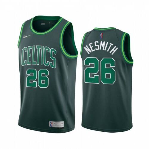 Boston Boston Celtics #26 Aaron Nesmith Green Womens NBA Swingman 2020-21 Earned Edition Jersey Womens