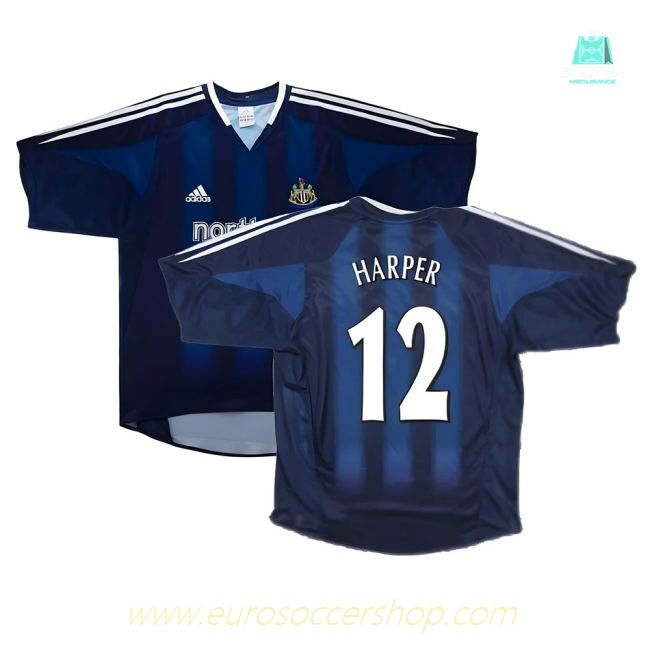 Newcastle United 2004-05 Away Shirt ((Excellent) S) (Harper 12)