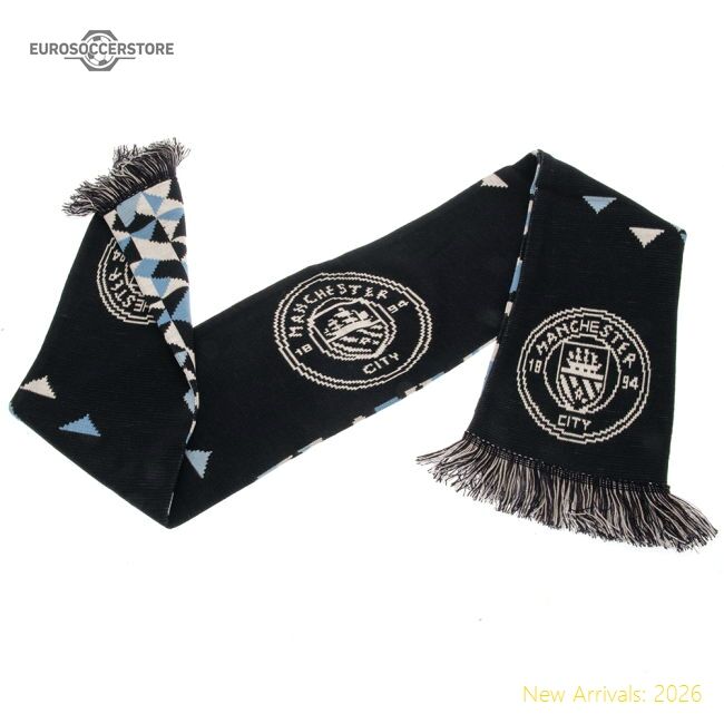Premium Manchester City Fc Particle Scarf - Premium Quality Football