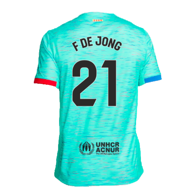 Licensed 2023-2024 Barcelona Spanish Football Third Shirt (Jong 21)
