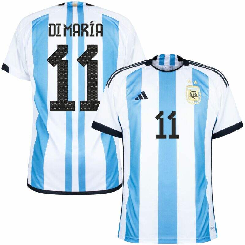 ARGENTINA Genuine HOME SHIRT WORLD CUP 2022 DI MARIA