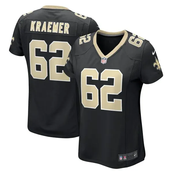 Performance New Orleans Saints Game Jersey - Premium Black NFL Fan ...