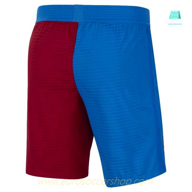 2021-2022 Barcelona Vapor Home Shorts (Blue)