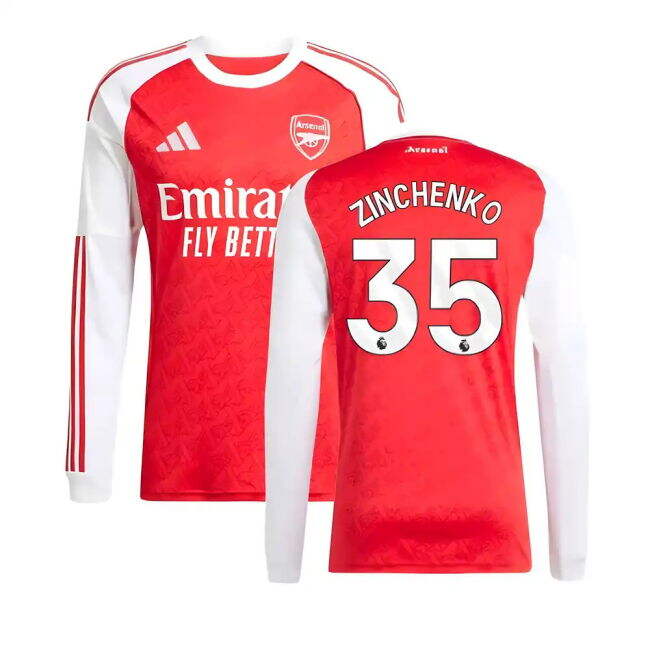 Classic 2025-2026 Arsenal Home Discounted - Elite Zinchenko 35 Ad#434
