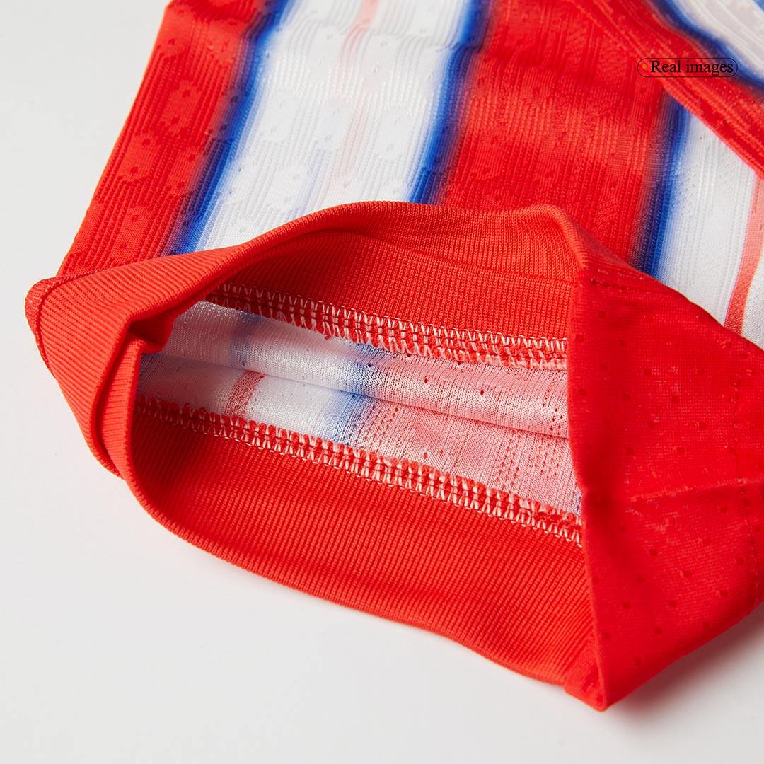 Player Version J.ALVAREZ #19 Atletico Madrid Home Soccer Jersey 2024/2