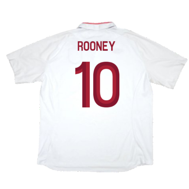 Affordable England 2012-13 Home (XXXL) (Very Good) (Rooney 10) Slim Fitting
