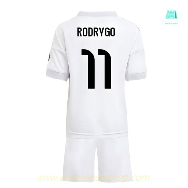 2025-2026 Real Madrid Home Mini Kit (Rodrygo 11)