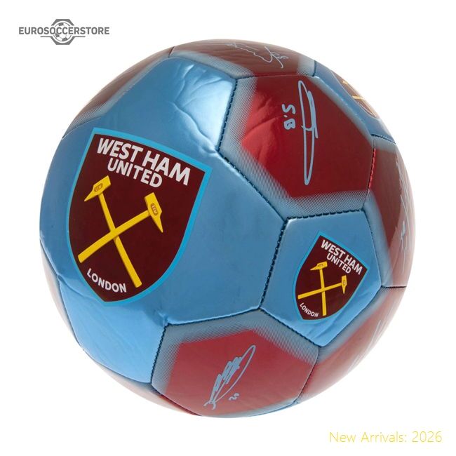 Official West Ham United Fc Sig 26 Skill Ball - Premium Quality Baby