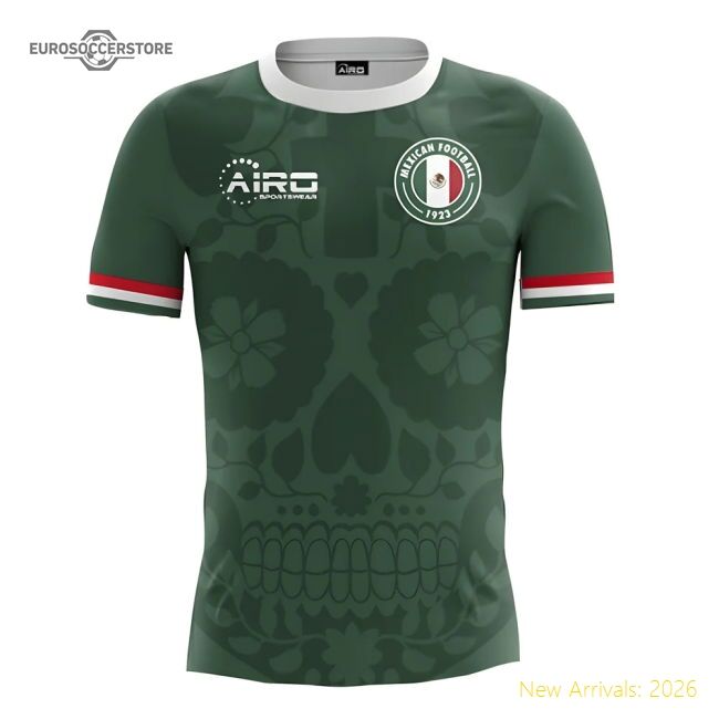 Mexico Concept 20252026 Home Highperformance Jersey S3436chest