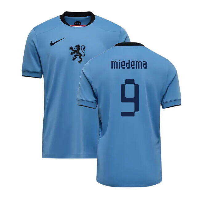 And Value For Money 2025-2026 Netherlands Womens Team Away Shirt (Kids) (Miedema 9) Classical
